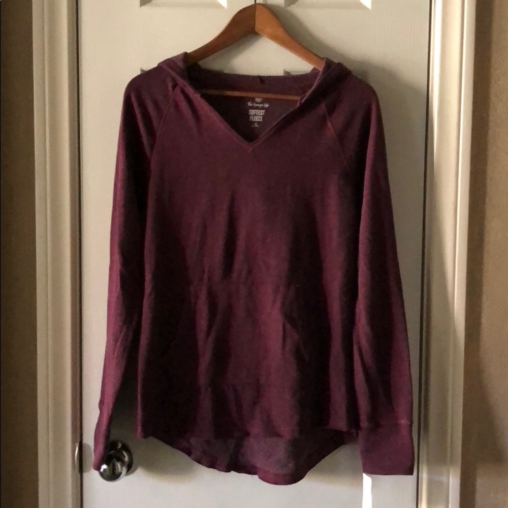 The lounge life super soft fleece pullover